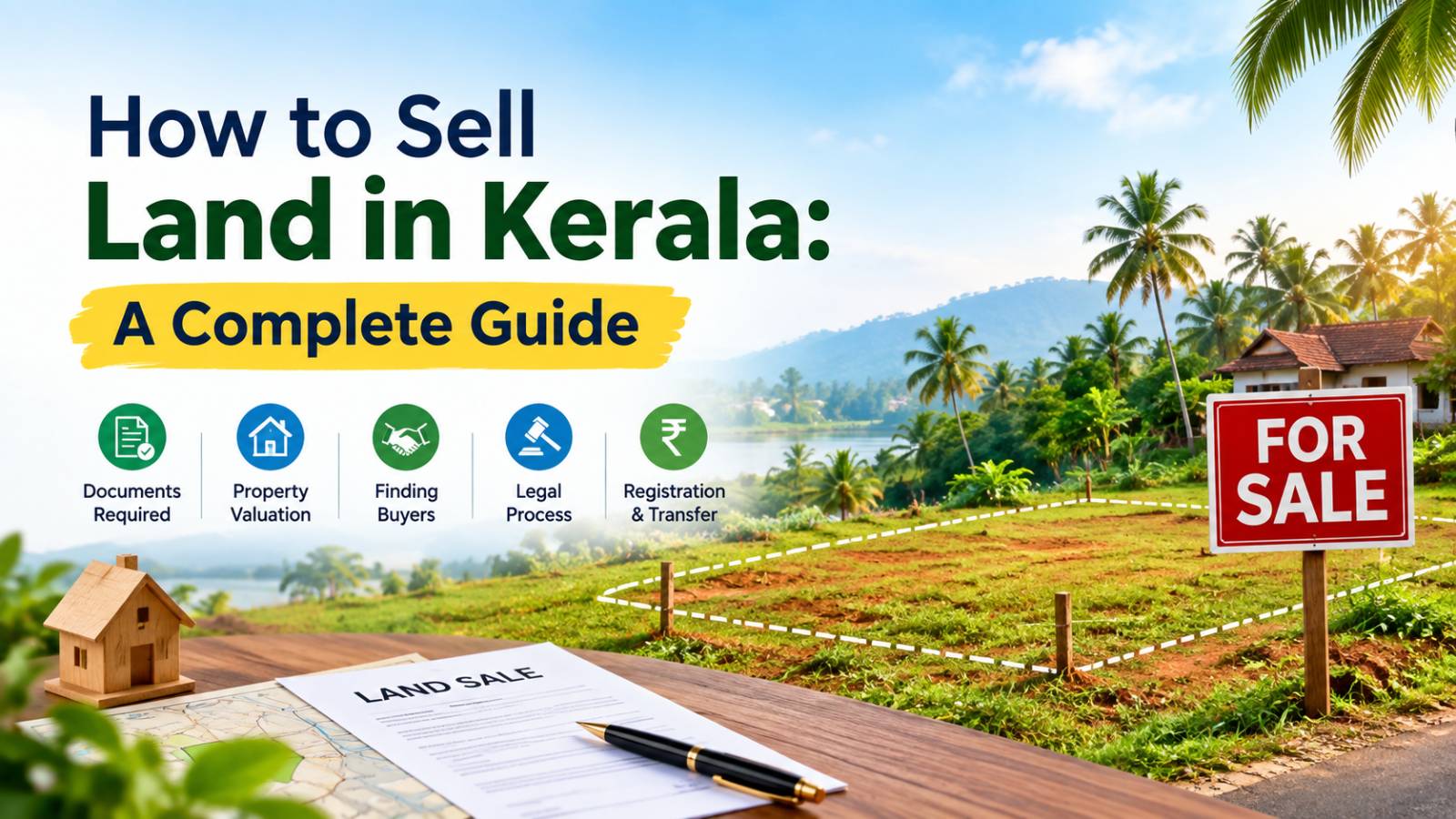 How to Sell Land in Kerala: A Complete Guide